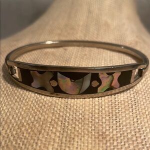 Hecho En Mexico Hinged Bracelet